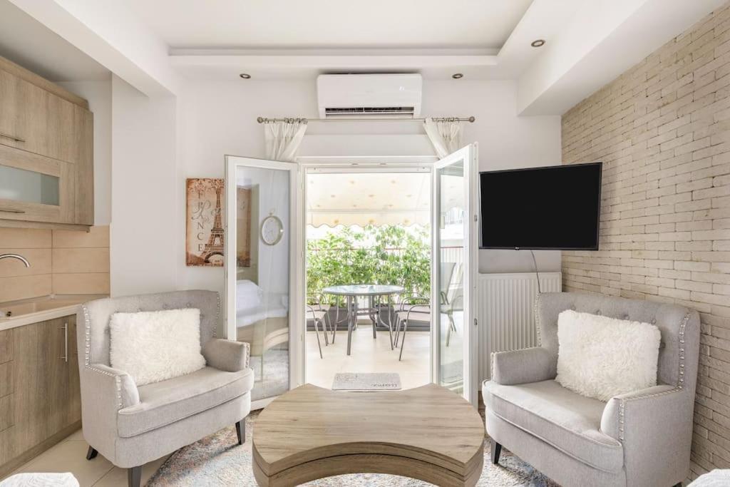 Lassani Cozy And Quiet, 2 Bedroom Apartm With Spacious Balcony Солун Екстериор снимка