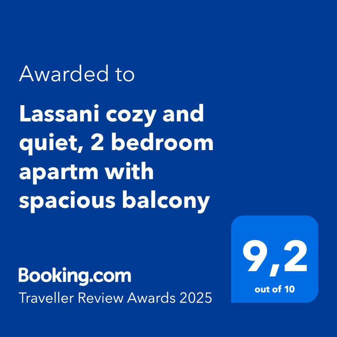 Lassani Cozy And Quiet, 2 Bedroom Apartm With Spacious Balcony Солун Екстериор снимка